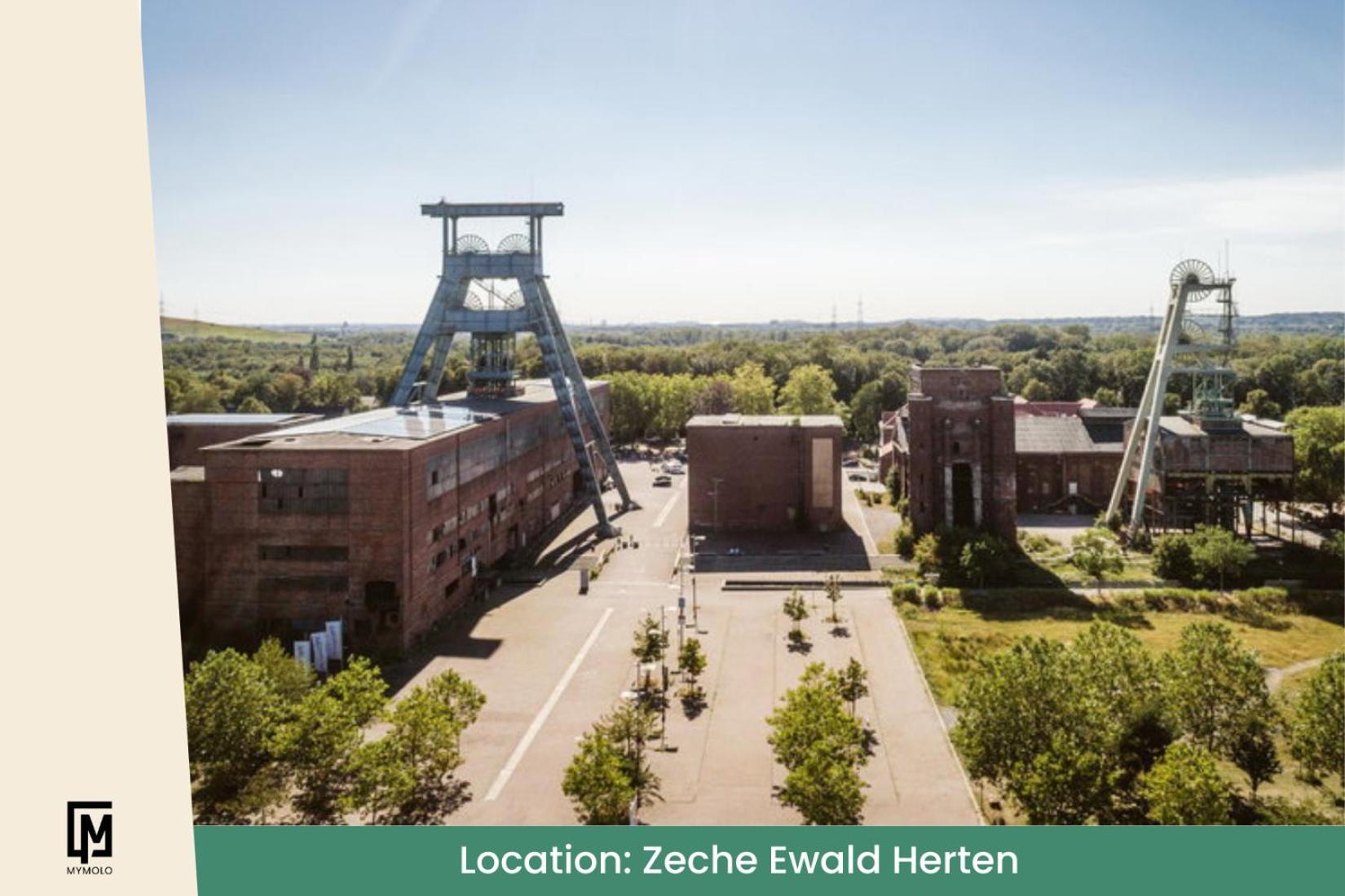 Glamping In Der Zeche Ewald Herten Herten  Exterior foto